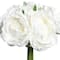 Bouquet de pivoines blanches au toucher réaliste de 27,9 cm d’Ashland
